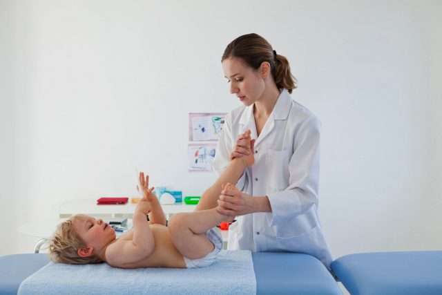 Fisioterapia em bebes