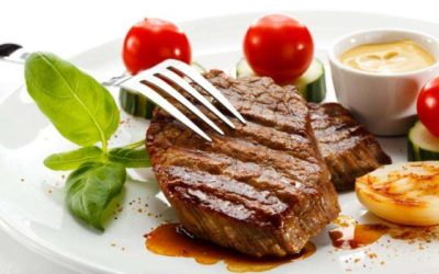 A importância da carne na dieta.